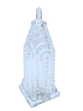 Vintage The Chrysler Building Shannon Crystal Salt Shaker